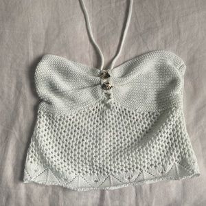 Crochet Seashell Cropped Cover